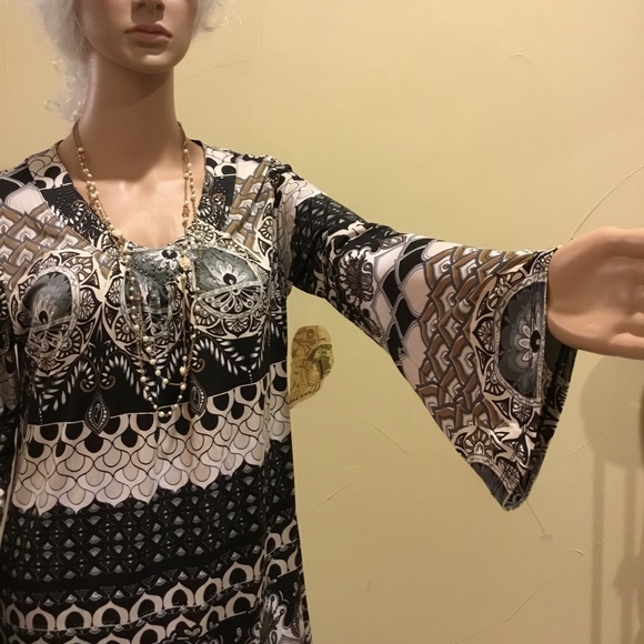 One World Live and Let Live Top Size S Multicolor - Picture 2 of 5